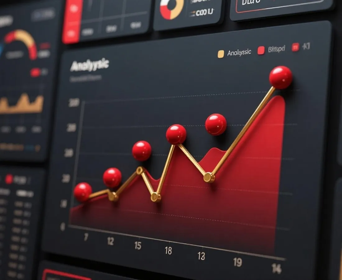 七星彩走势图与数据分析示意图